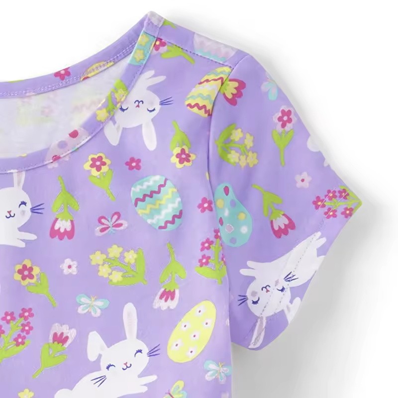 Custom Printed Smock Dress Manufacturer - Wholesale Organic Cotton Knit Baby Girl Dress