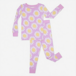 Winter Pajamas Set Supplier - Custom Printed Breathable Girls Warm Bamboo Cotton Blend