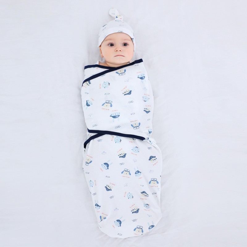 Baby Swaddle Wrap Manufacturer - Factory Custom Organic Cotton Easy Zip Adjustable Size