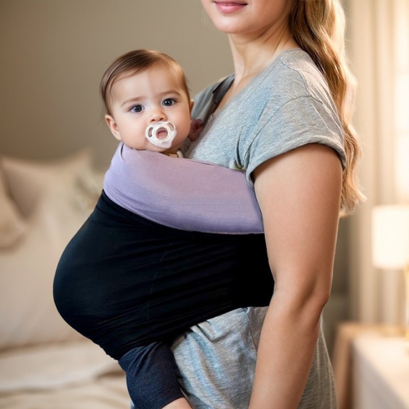Baby Wrap Supplier - Custom Super Soft Light Weight Breathable Hand Free Comforter