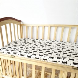 Baby Mattress Protector Manufacturer - Custom Print High Quality Waterproof Bamboo Fiber