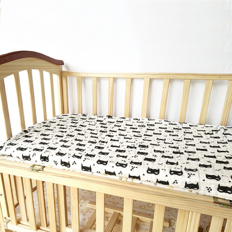 Baby Mattress Protector Manufacturer - Custom Print High Quality Waterproof Bamboo Fiber