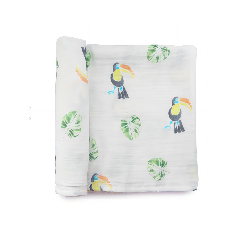 Muslin Swaddle Factory - Wholesale Ready Stock Cover 2 Layers Cotton Bamboo Fabric Wrap