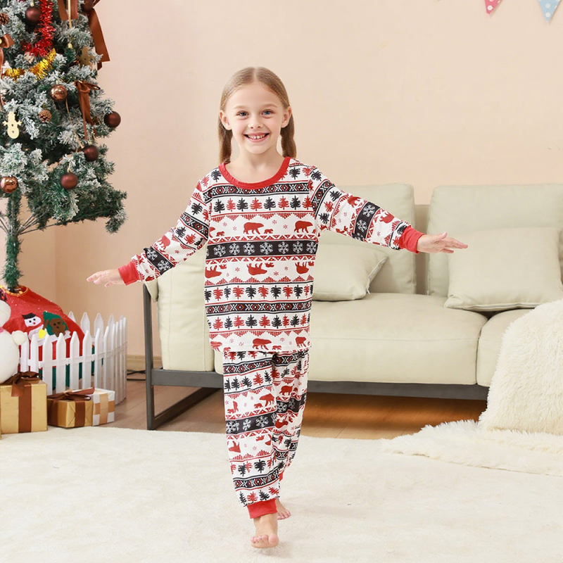 Women Sleepwear Factory - Wholesale Custom Christmas Printing Long Sleeves Casual Baby