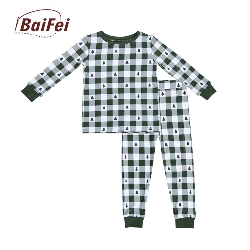 Children Sleepwear Factory - Custom Cotton Clothing Set Halloween Pyjamas Wholesale Long