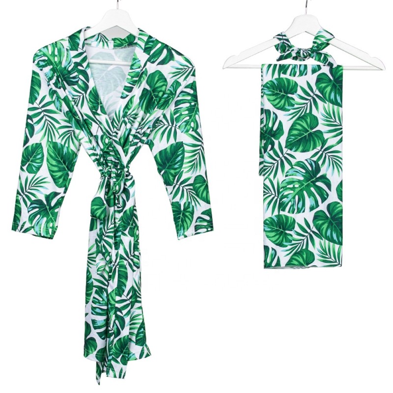 Nursing Gown Factory - Custom Swaddle Bamboo Mom Robe Maternity Organic Bamboo Fiber