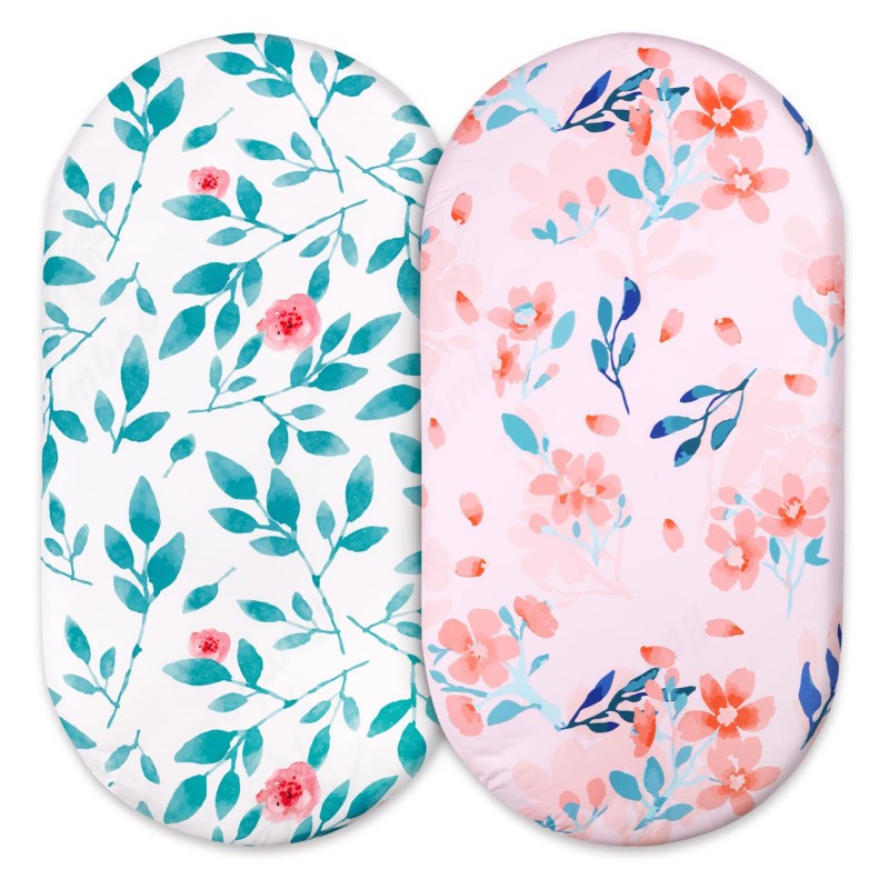 Baby Crib Sheets Manufacturer - Custom Print Bamboo Cotton Fitted Cover OEM Super Soft