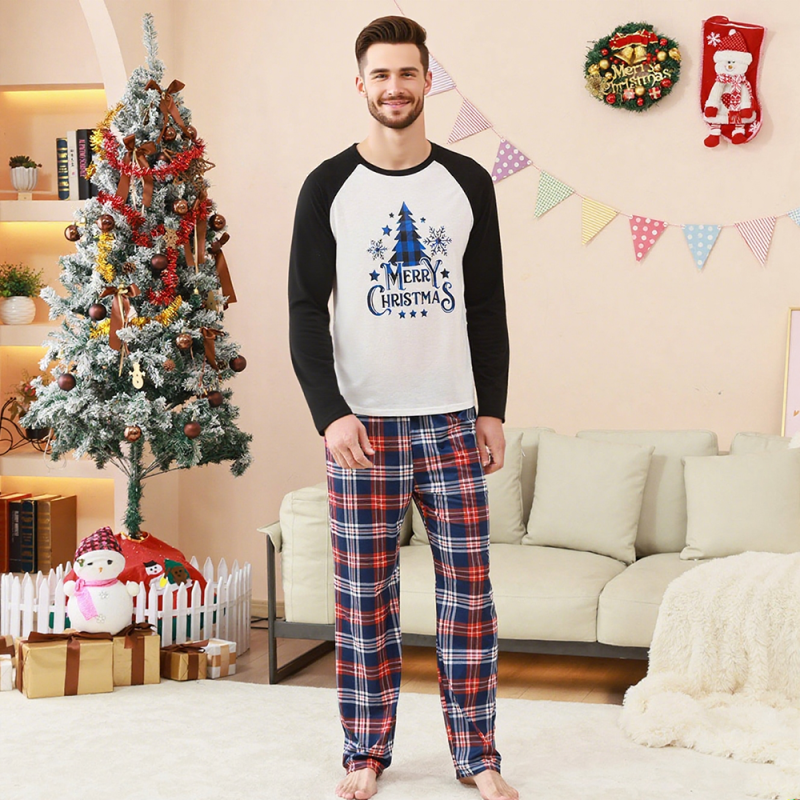 Family Pajamas Supplier - Family Christmas Pajamas Set Fashion Print Father Mother Kids