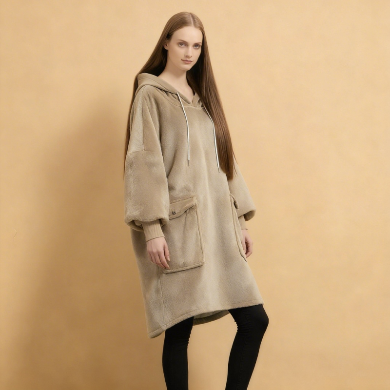 Women Sleep Tee Manufacturer - Factory Custom Breathable Plus Sized Nightgown Comfortable