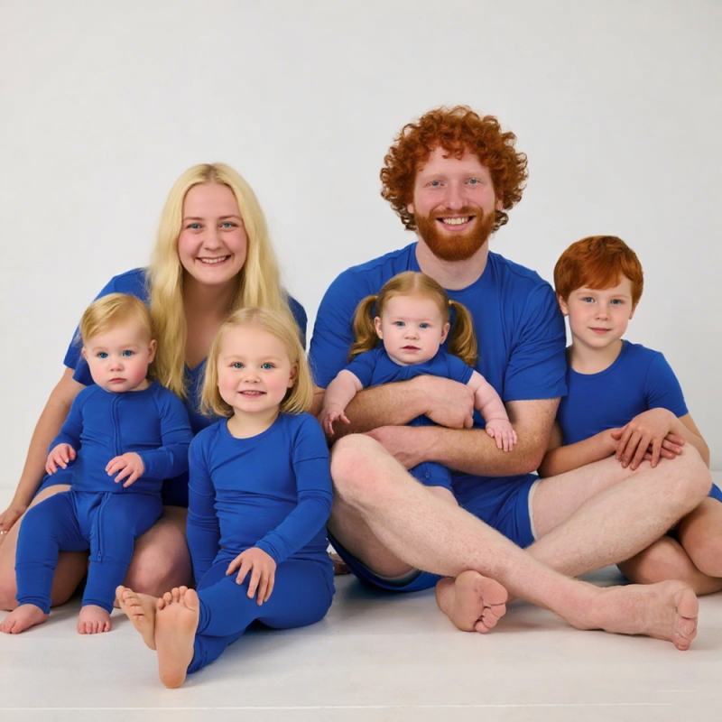 Kids Pajamas Set Factory - Custom Summer Bamboo Two Pieces Short Sleeves Breathable