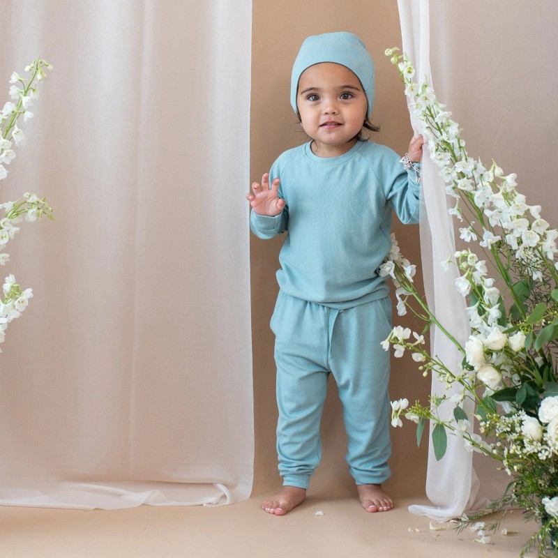 Toddler Clothing Set Factory - Wholesale Custom Logo Casual Soft 2pcs Bamboo Breathable