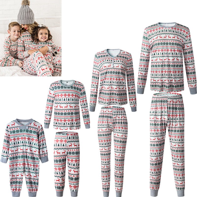 Christmas Pajamas Factory - Custom New Festival Matching Family Adult Kids Sleepwear Xmas