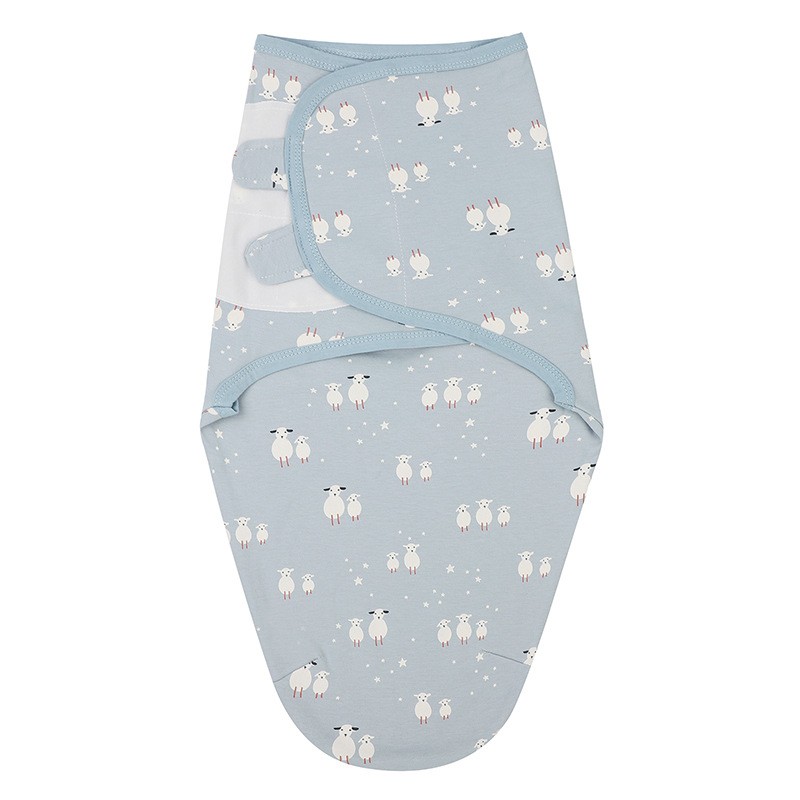 Baby Swaddle Supplier - Organic Cotton Easy Zip Changing Diaper Plus Size for Sleeping
