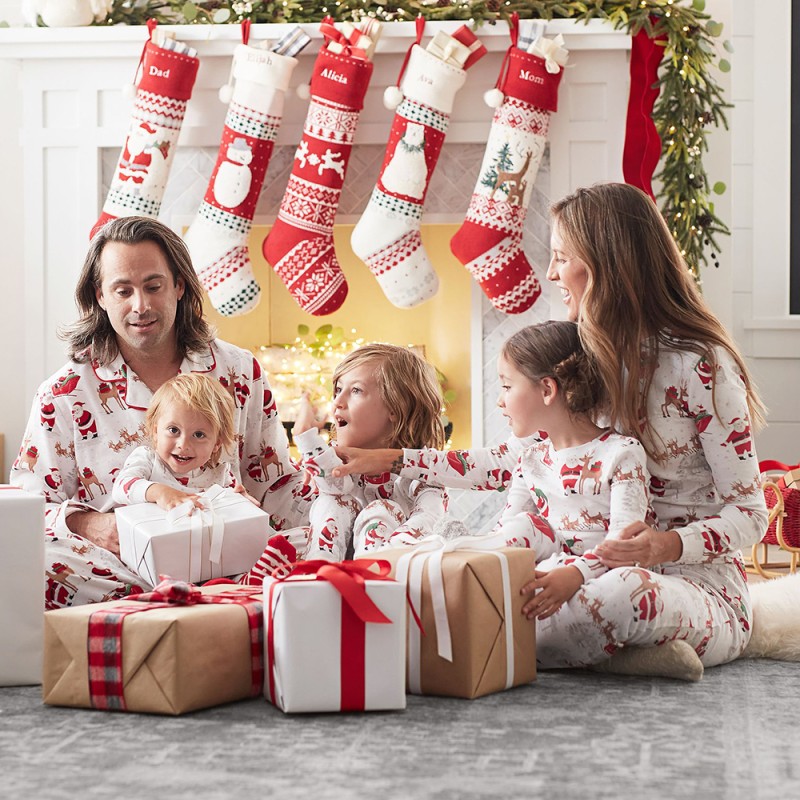 Family Pajamas Set Manufacturer - Wholesale Custom New Design Christmas Matching Outfit