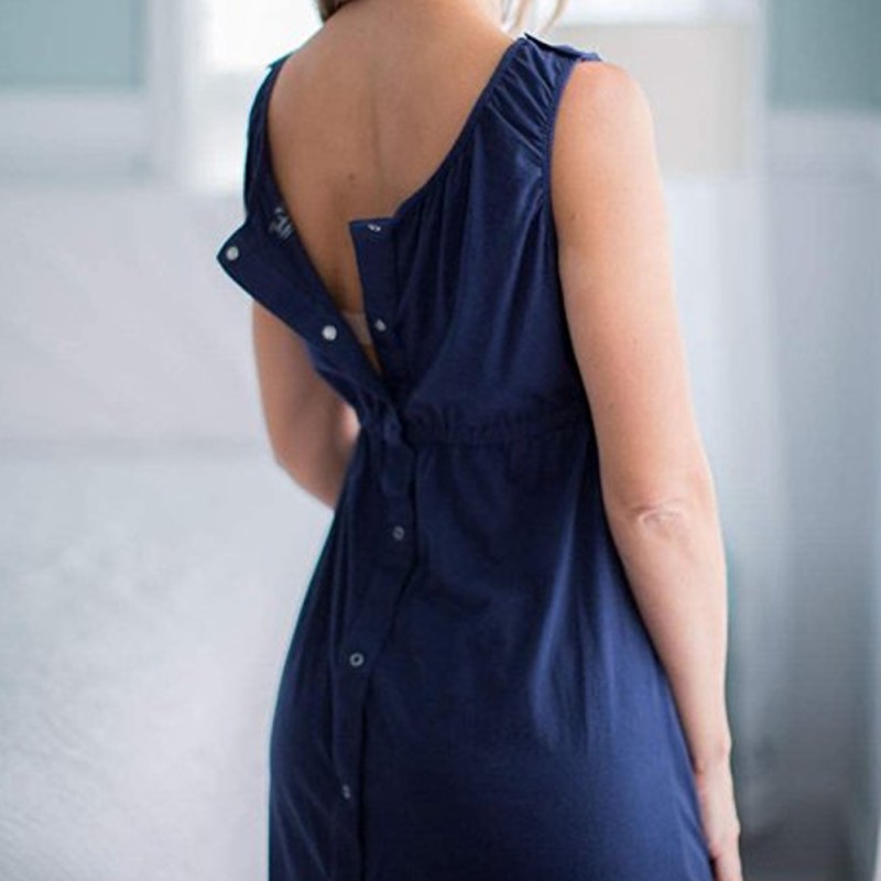 Maternity Gown Supplier - Custom 3-in-1 Labor Delivery Nightshirt for Pregnancy Nursing