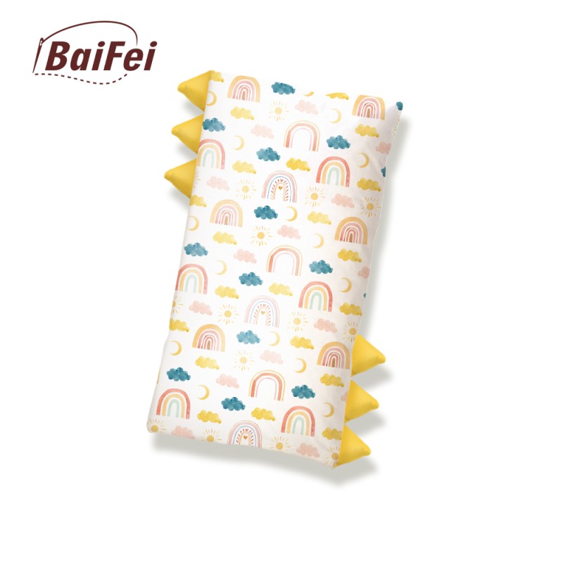 Kids Pillow Manufacturer - New Soft Bamboo Fiber Removable Washable Comfort Pillow 0-6 Years