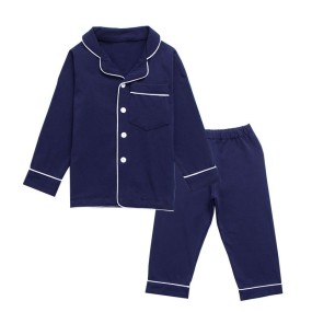 Family Pajamas Set Supplier - Custom Soft Organic Cotton Matching Sets Adult Kids Nightwear