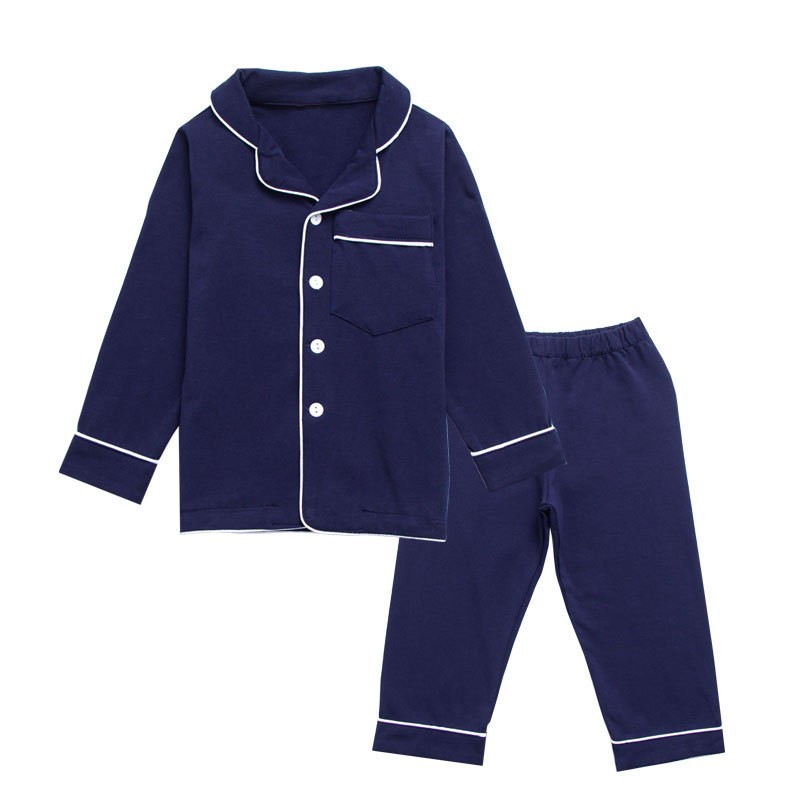 Family Pajamas Set Supplier - Custom Soft Organic Cotton Matching Sets Adult Kids Nightwear