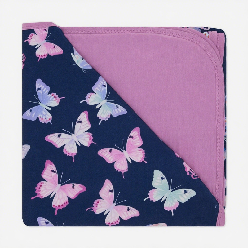 Baby Blanket Supplier - Custom Winter Bamboo New Printing Comfortable Knitted Bedding