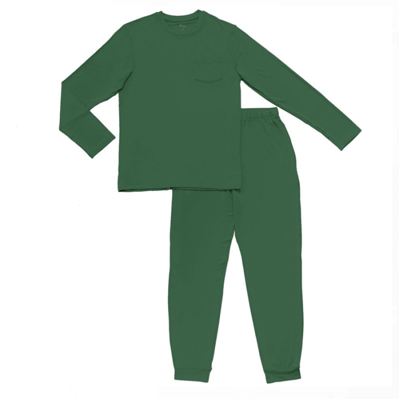 Family Pajamas Set Supplier - Custom Print Cotton Matching Sleepwear Plain Color Design