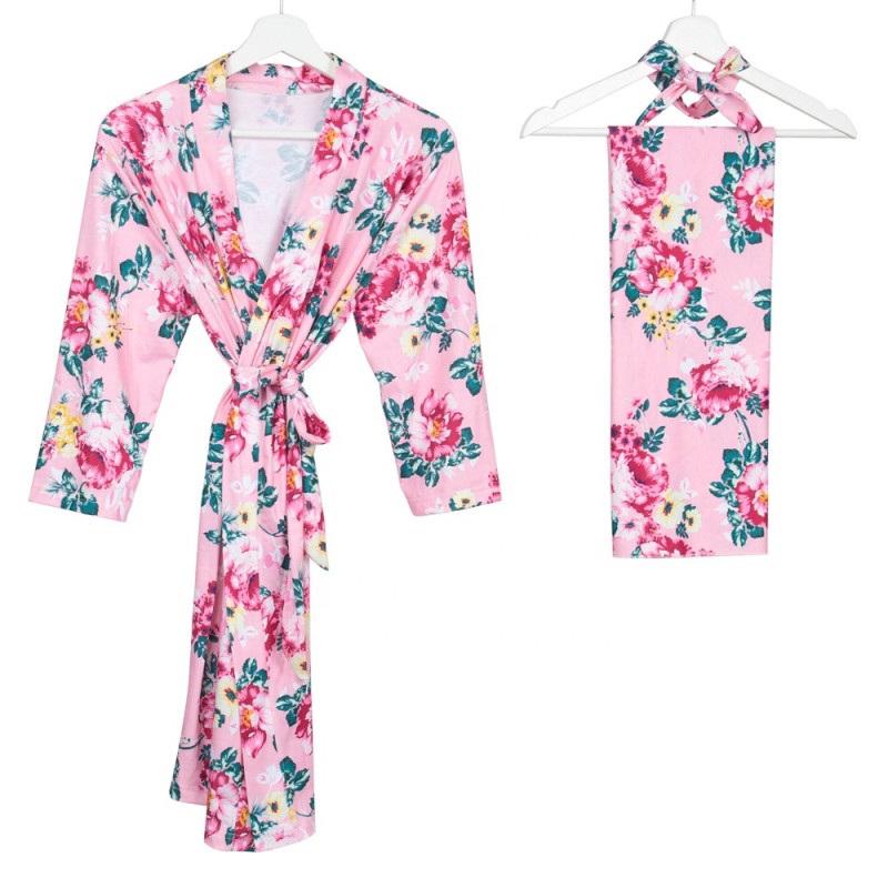 Nursing Gown Factory - Custom Swaddle Bamboo Mom Robe Maternity Organic Bamboo Fiber