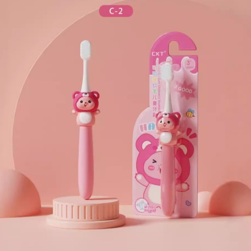 Baby Toothbrush Factory - Carton Baby Toothbrush for Infants 0-1-3-6 Year Old