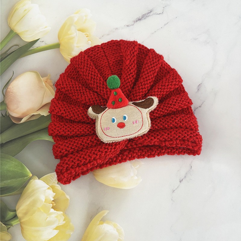 Hat Scarf Set Factory - Newborn Knitted Beanie Scarf Set Cute Keep Warm Kids Winter