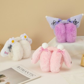 Ear Muffs Manufacturer - Factory Wholesale Cute Cartoon Plush Folding Winter Warm for Girls