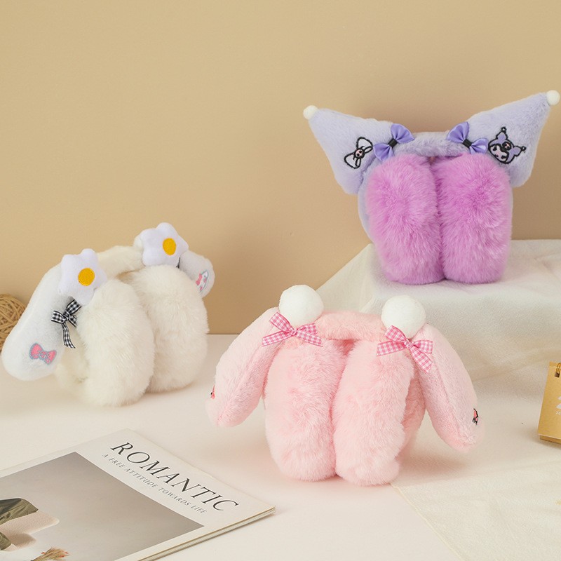 Ear Muffs Manufacturer - Factory Wholesale Cute Cartoon Plush Folding Winter Warm for Girls