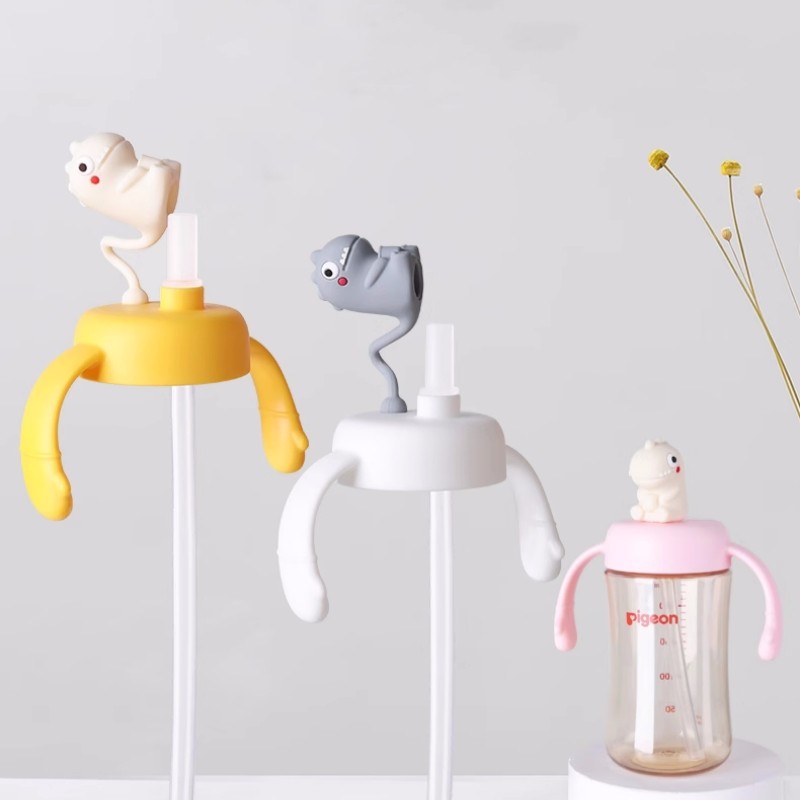 Baby Bottle Handle Supplier - PG BPA-Free Wide-Mouth Silicon and PP for 0-12 Months