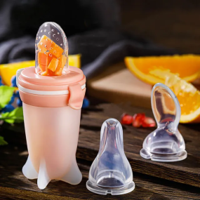 Pacifier Feeder Manufacturer - Factory Wholesale BPA-Free Silicone Funny Cartoon Pattern