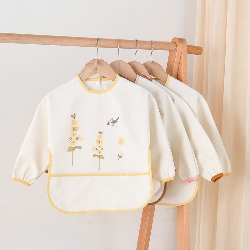 Baby Bib Supplier - OEM Silicone with Button Closure Customizable Button Closure