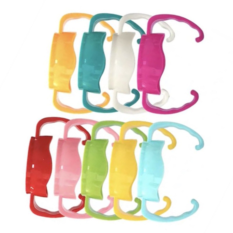 Bottle Handles Supplier - Soft Plastic Handles for Wide Mouth Baby Feeding Bottles Easy Grab