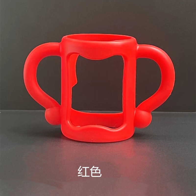 Grip Handle Factory - for Classic Wide-Mouth Plastic Baby Feeding Bottles 0-12 Months