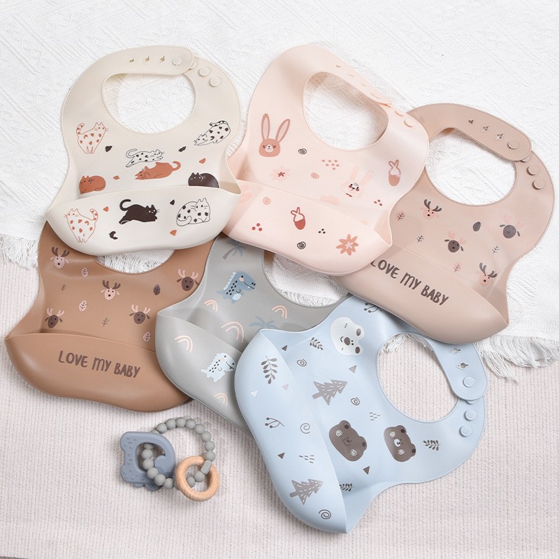 Baby Tableware Supplier - Silicone Plates Spoons Bib Bowls Dish Child Feeding Suction