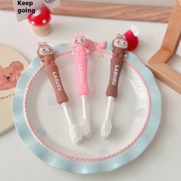Baby Toothbrush Supplier - Convenient Travel Cloth Toothbrush New Cute Shape Soft Silicone Handle