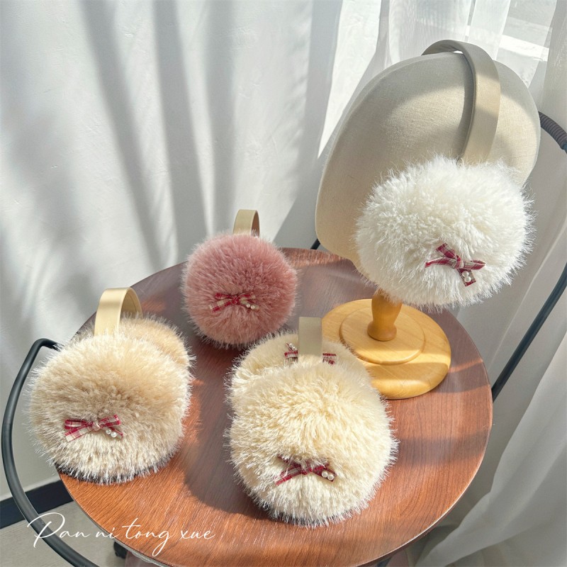 Earmuffs Manufacturer - Autumn Winter Warm Windproof Foldable Furry Ear Cover Wholesale