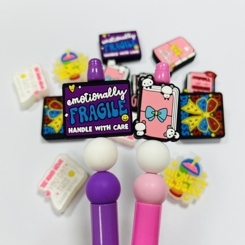 Baby Teether Factory - Creative Wood Beech Tooth Glue Stars Soft Handheld Rattle