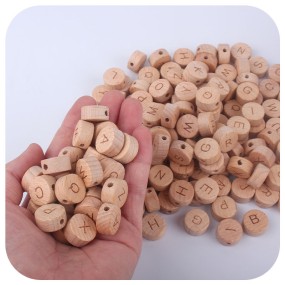 Wooden Teether Manufacturer - Wooden Ring with Cotton Material Dental Grinding Tool