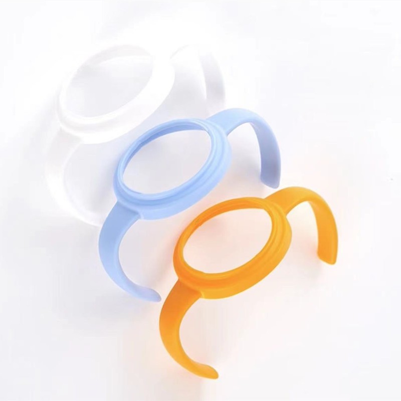 Feeding Bottle Handles Factory - Silicone Grip for Universal Heat-Resistant Wide Mouth