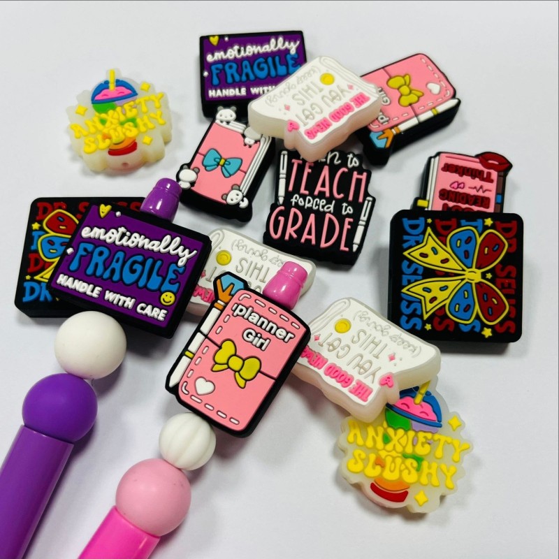 Baby Teether Factory - Creative Wood Beech Tooth Glue Stars Soft Handheld Rattle