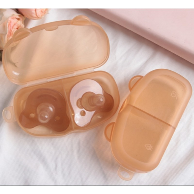 Pacifier Box Manufacturer - Transparent PP Soother Box Nipple Storage for Infants