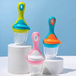 Baby Storage Manufacturer - Wide Mouth Double Pacifier Storage Case Partition Dustproof