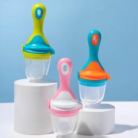 Baby Storage Manufacturer - Wide Mouth Double Pacifier Storage Case Partition Dustproof