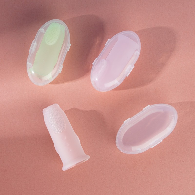 Baby Toothbrush Factory - Soft Bristle Liquid Silicone Disposable Finger Cots for Teeth