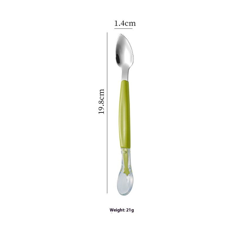 Feeding Tools Supplier - Stainless Steel Spoon Fork Set Easy-to-Use for Baby Feeding
