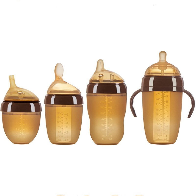 Bottle Straw Factory - 5.5cm Wide Mouth Silicone Straws Duckbill with Gravity Ball