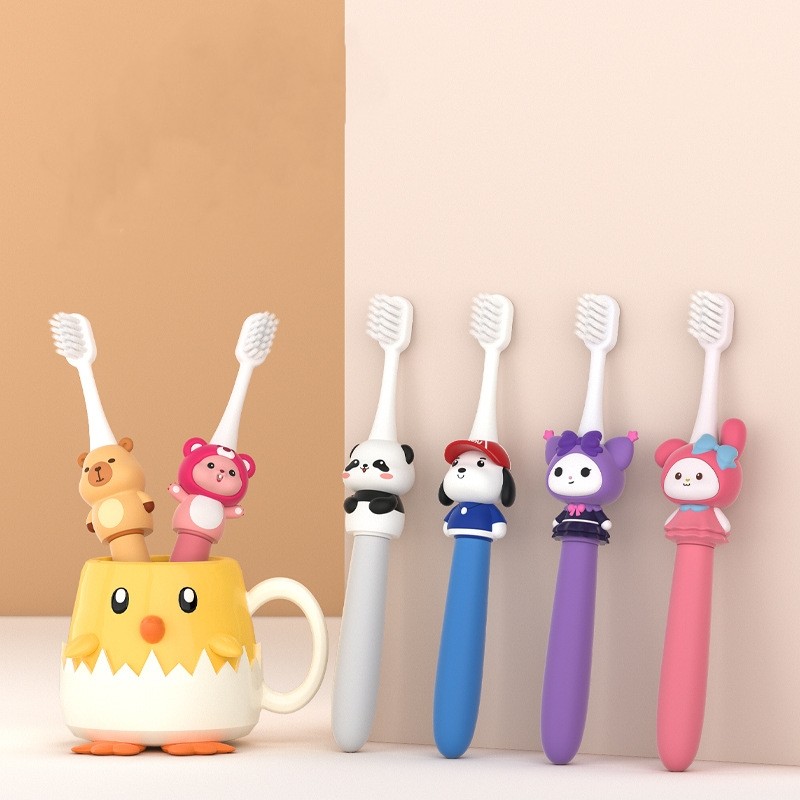 Baby Toothbrush Factory - Carton Baby Toothbrush for Infants 0-1-3-6 Year Old