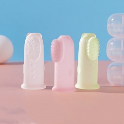 Baby Toothbrush Factory - Soft Bristle Liquid Silicone Disposable Finger Cots for Teeth