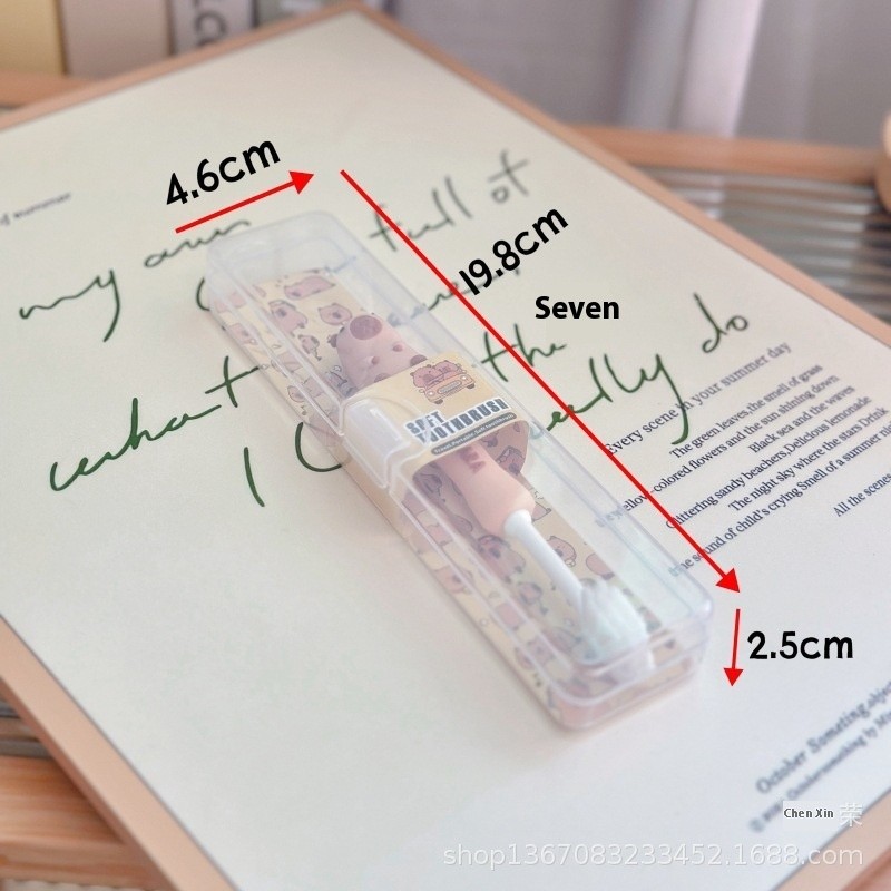 Baby Toothbrush Supplier - Convenient Travel Cloth Toothbrush New Cute Shape Soft Silicone Handle